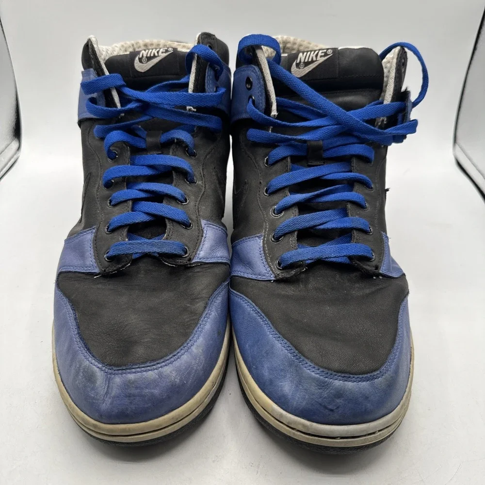 VTG 2007 NIKE DUNK HIGH PREMIUM GORTEX Blue Black (317171-401) - SIZE 13 - Used